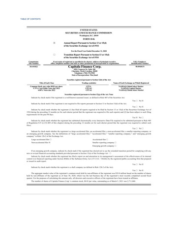 Thumbnail Logan Ridge Finance 10-K Annual Report 