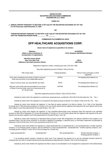 Thumbnail The Oncology Institute 10-K Annual Report 2020