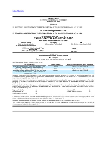 Miniature SES AI 10-Q Rapport trimestriel 2021 