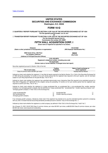 Thumbnail SmartRent 10-Q Quarterly Report FY2021 