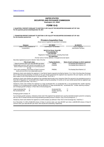 Vorschaubild AEON Biopharma 10-Q Quartalsbericht 2021 