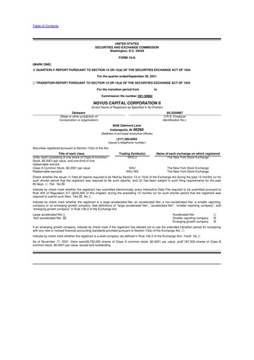 Thumbnail Energy Vault 10-Q Quarterly Report FY2021 