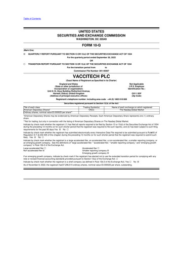 Thumbnail Barinthus Biotherapeutics 10-Q Quarterly Report FY2022 