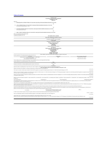 Miniature HUTCHMED 20-F Rapport annuel 2022