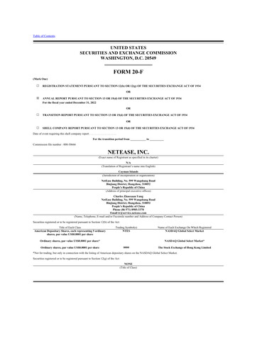 Thumbnail NetEase 20-F Annual Report 2022