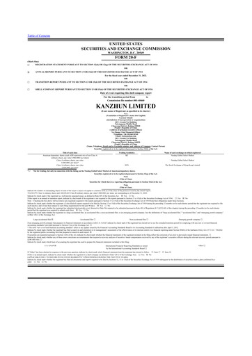 Thumbnail Kanzhun 20-F Annual Report 2022