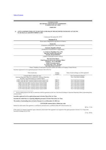 Thumbnail Suzano 20-F Annual Report 2022