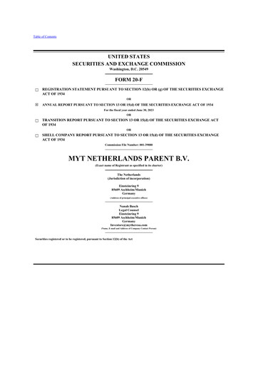 Vorschaubild LuxExperience 20-F Jahresbericht 2023