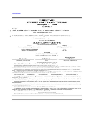 Thumbnail Silicon Labs
 10-K Annual Report 2023