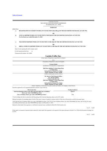 Thumbnail Luckin Coffee 20-F Annual Report 2023