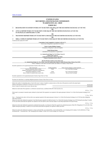 Thumbnail Volaris
 20-F Annual Report 2023