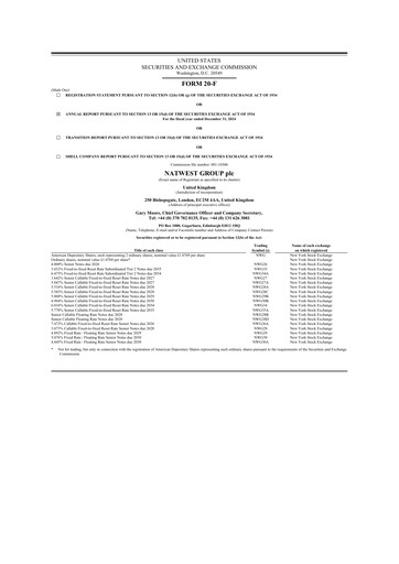 Thumbnail NatWest Group 20-F Annual Report 2024