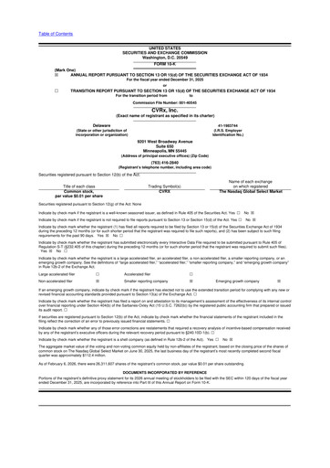 Thumbnail CVRx 10-K Annual Report 2025