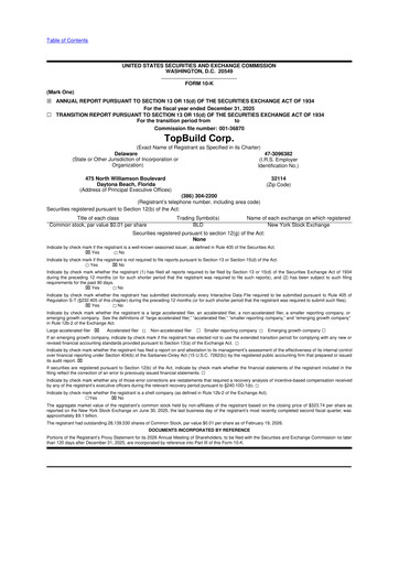 Thumbnail TopBuild 10-K Annual Report 2025