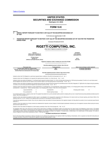 Thumbnail Rigetti Computing 10-K Annual Report 