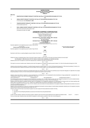 Thumbnail Ardmore Shipping
 20-F Annual Report 2025