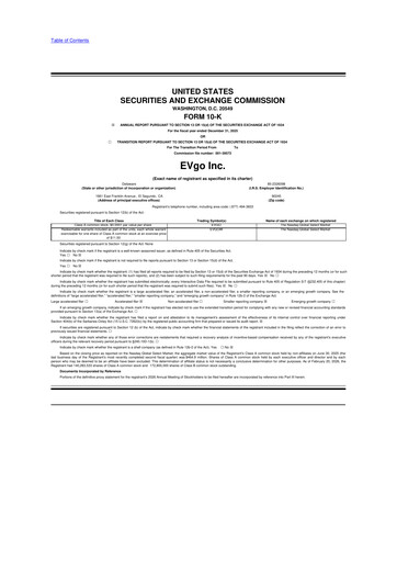 Thumbnail EVgo 10-K Annual Report 2025