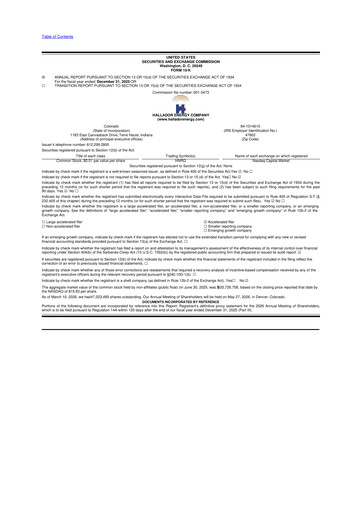 Thumbnail Hallador Energy Company
 10-K Annual Report 2025