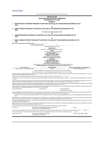 Thumbnail Nyxoah 20-F Annual Report 2025