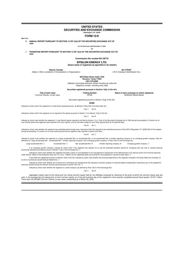 Thumbnail Epsilon Energy 10-K Annual Report 2025