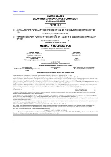 Thumbnail MeiraGTx 10-K Annual Report 2025