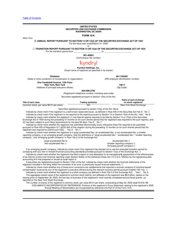 Thumbnail Kyndryl 10-K Annual Report 2026