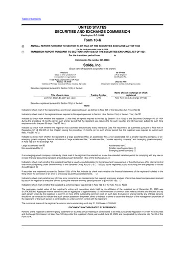 Thumbnail Stride (K12 Education)
 10-K Annual Report 2026