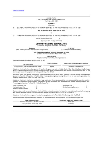 Thumbnail Journey Medical 10-Q Quarterly Report FY2026 