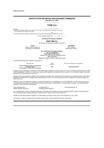 Thumbnail EDAP TMS 10-Q Quarterly Report FY2026 