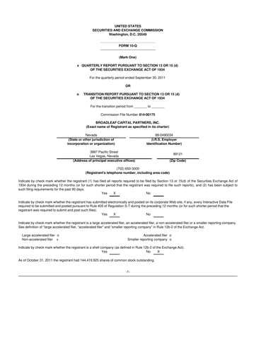 Thumbnail Red Cat Holdings 10-Q Quarterly Report FY2011 
