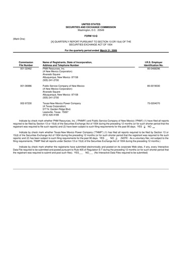Thumbnail TXNM Energy 10-Q Quarterly Report FY 