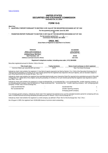 Thumbnail ON24 10-Q Quarterly Report FY2023 