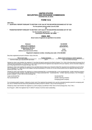 Thumbnail ON24 10-Q Quarterly Report FY2024 