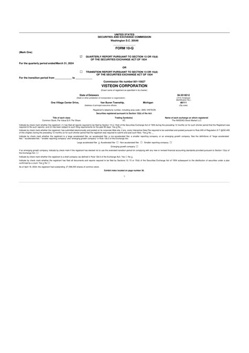 Thumbnail Visteon 10-Q Quarterly Report FY2024 