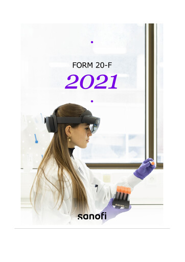 Thumbnail Sanofi 20-F Annual Report 2021