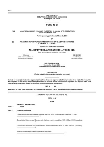 Thumbnail Veradigm 10-Q Quarterly Report FY 