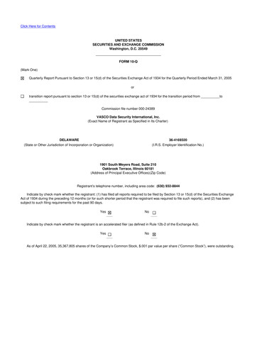 Vorschaubild OneSpan 10-Q Quartalsbericht  