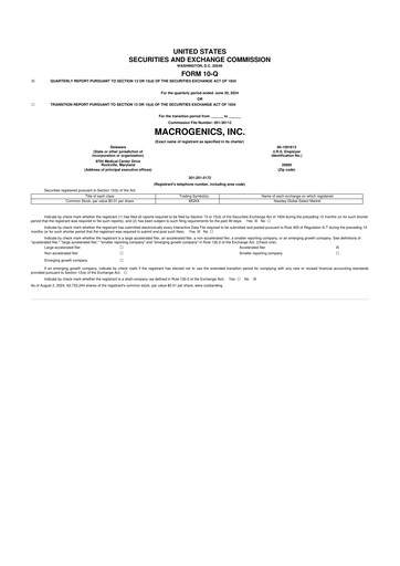 Thumbnail MacroGenics 10-Q Quarterly Report FY2024 