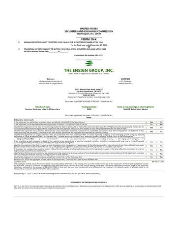 Thumbnail The Ensign Group 10-K Annual Report 2024