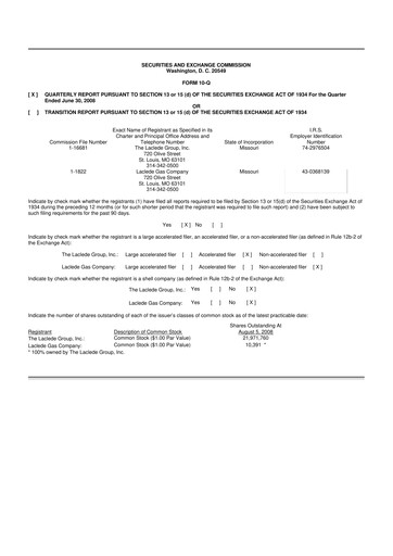 Thumbnail Spire Inc. 10-Q Quarterly Report FY 
