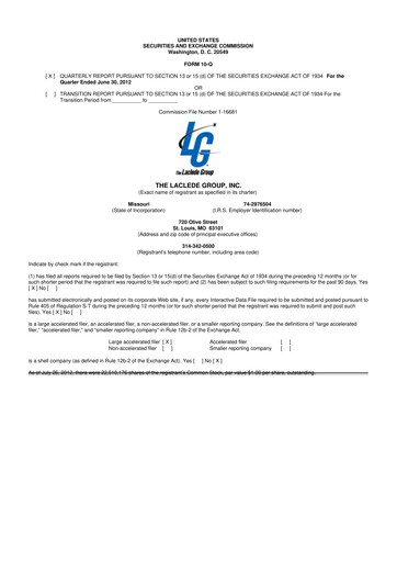 Thumbnail Spire Inc. 10-Q Quarterly Report FY2012 