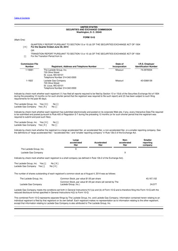 Thumbnail Spire Inc. 10-Q Quarterly Report FY 