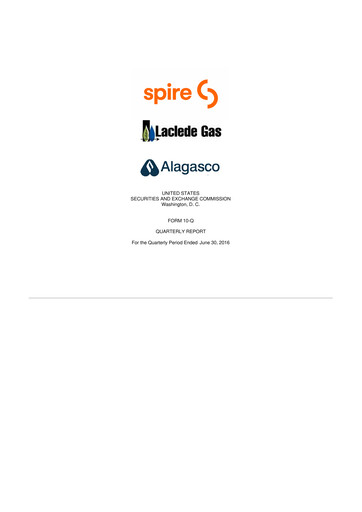 Thumbnail Spire Inc. 10-Q Quarterly Report FY 