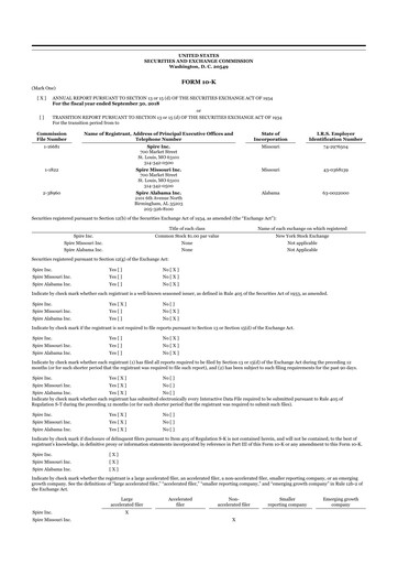 Miniature Spire Inc. 10-K Rapport annuel 