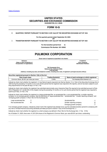 Thumbnail Pulmonx 10-Q Quarterly Report FY2025 