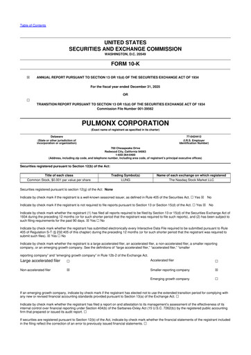 Thumbnail Pulmonx 10-K Annual Report 2025