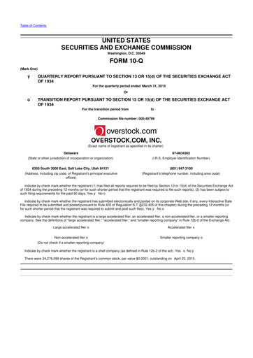 Miniature Bed Bath & Beyond 10-Q Rapport trimestriel 2015 