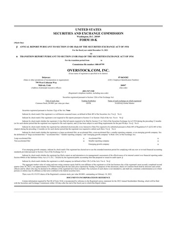 Thumbnail Beyond, Inc. 10-K Annual Report 2021