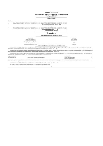 Thumbnail Travelzoo 10-Q Quarterly Report FY2019 