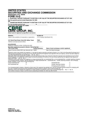 Thumbnail CBRE Group
 10-Q Quarterly Report FY2026 Q3